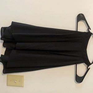 XL black tank with zipper back.